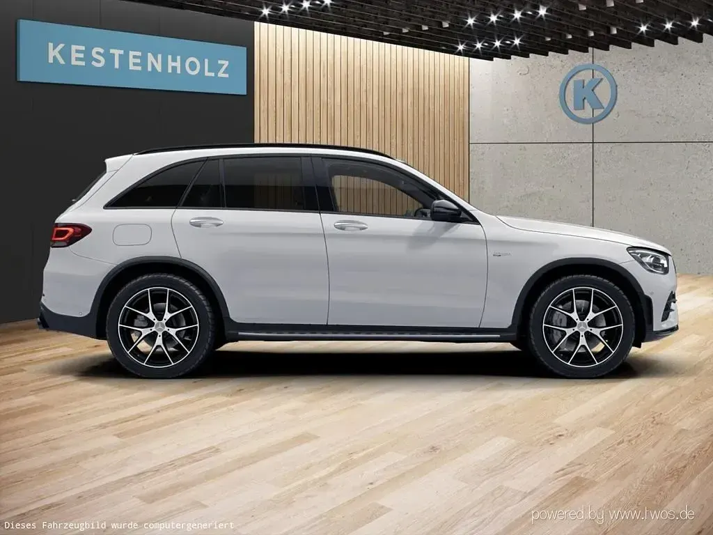 Gebraucht Mercedes GLC43 AMG AMG 390 PS (286 kW) 2022 Polarweiß uni SUV