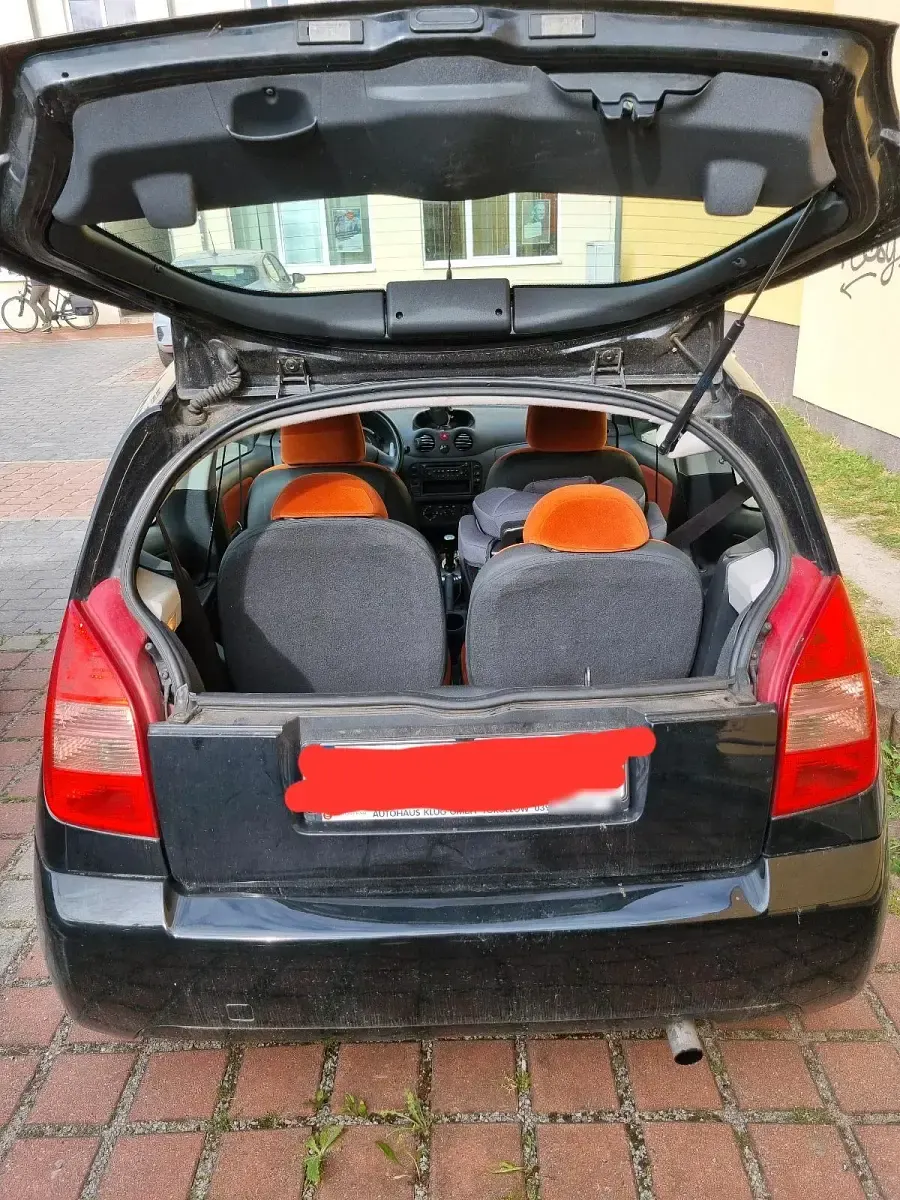Gebraucht Citroën C2 68 PS (50 kW) 2004 Schwarz Kleinwagen