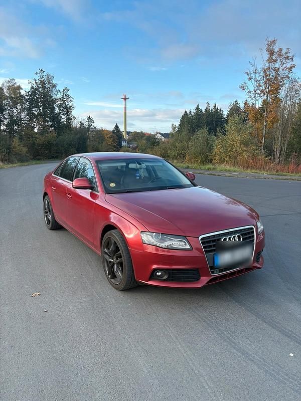 Rot Gebraucht 2008 Audi A4 Limousine | 5.750 € (Superpreis) - Bild 1/4