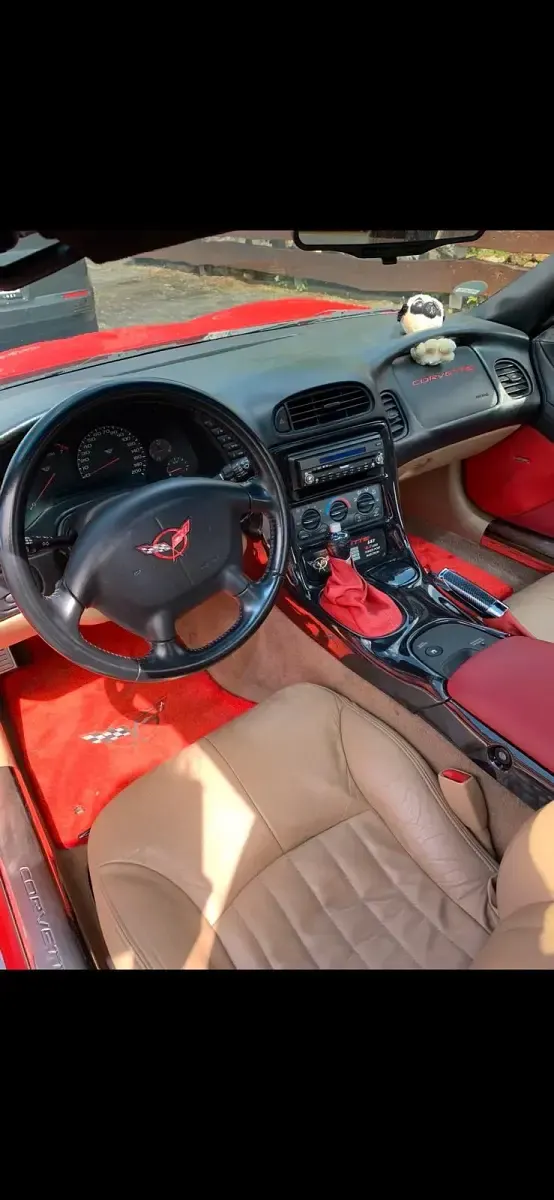 Gebraucht Corvette C5 344 PS (253 kW) 2002 Rot Coupé