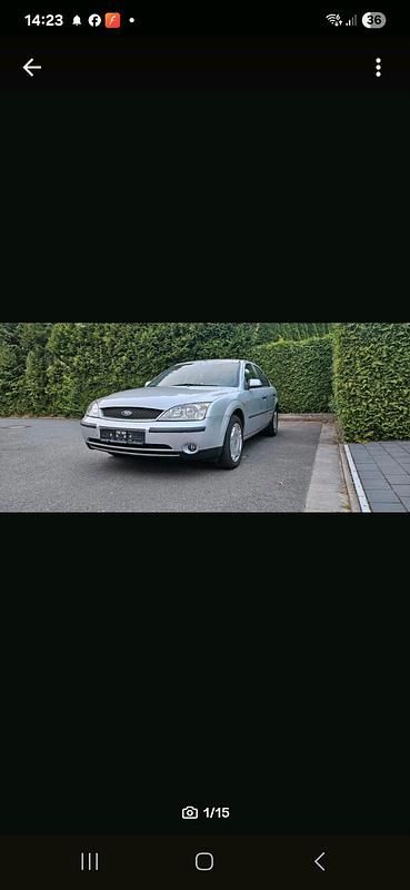 Silber Gebraucht 2001 Ford Mondeo Ghia Limousine | 2.700 € (Teuer) - Bild 1/4