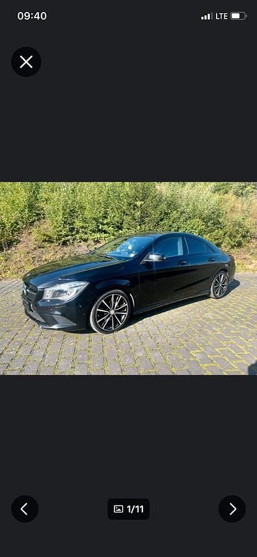 Gebraucht Mercedes CLA200 156 PS (114 kW) 2015 Schwarz Coupé