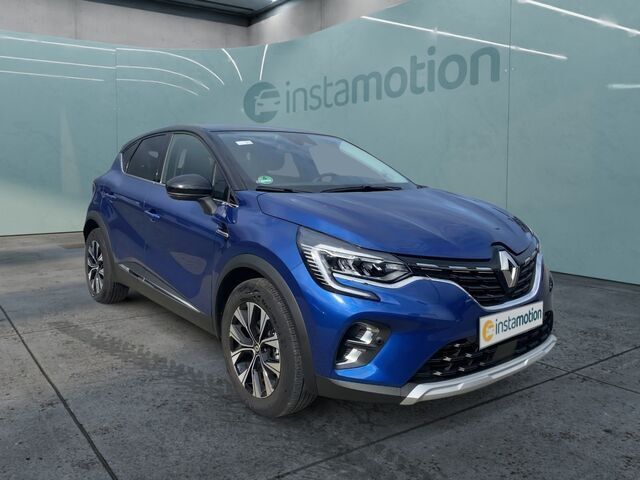 Blau Gebraucht 2024 Renault Captur Techno SUV | 28.888 € (Teuer) - Bild 1/2