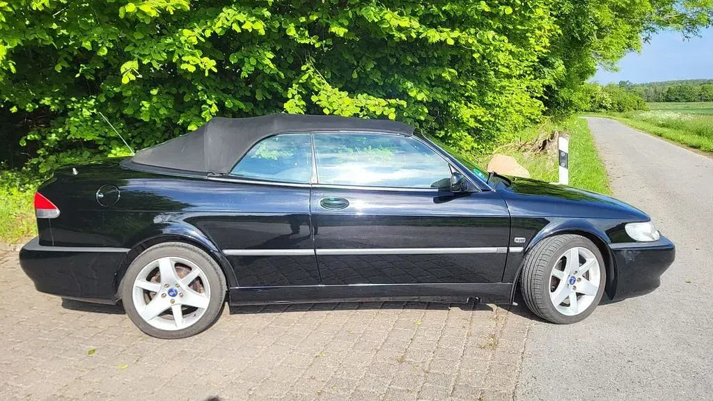 Gebraucht Saab 9-3 Cabriolet 185 PS (136 kW) 2003 Schwarz Cabrio