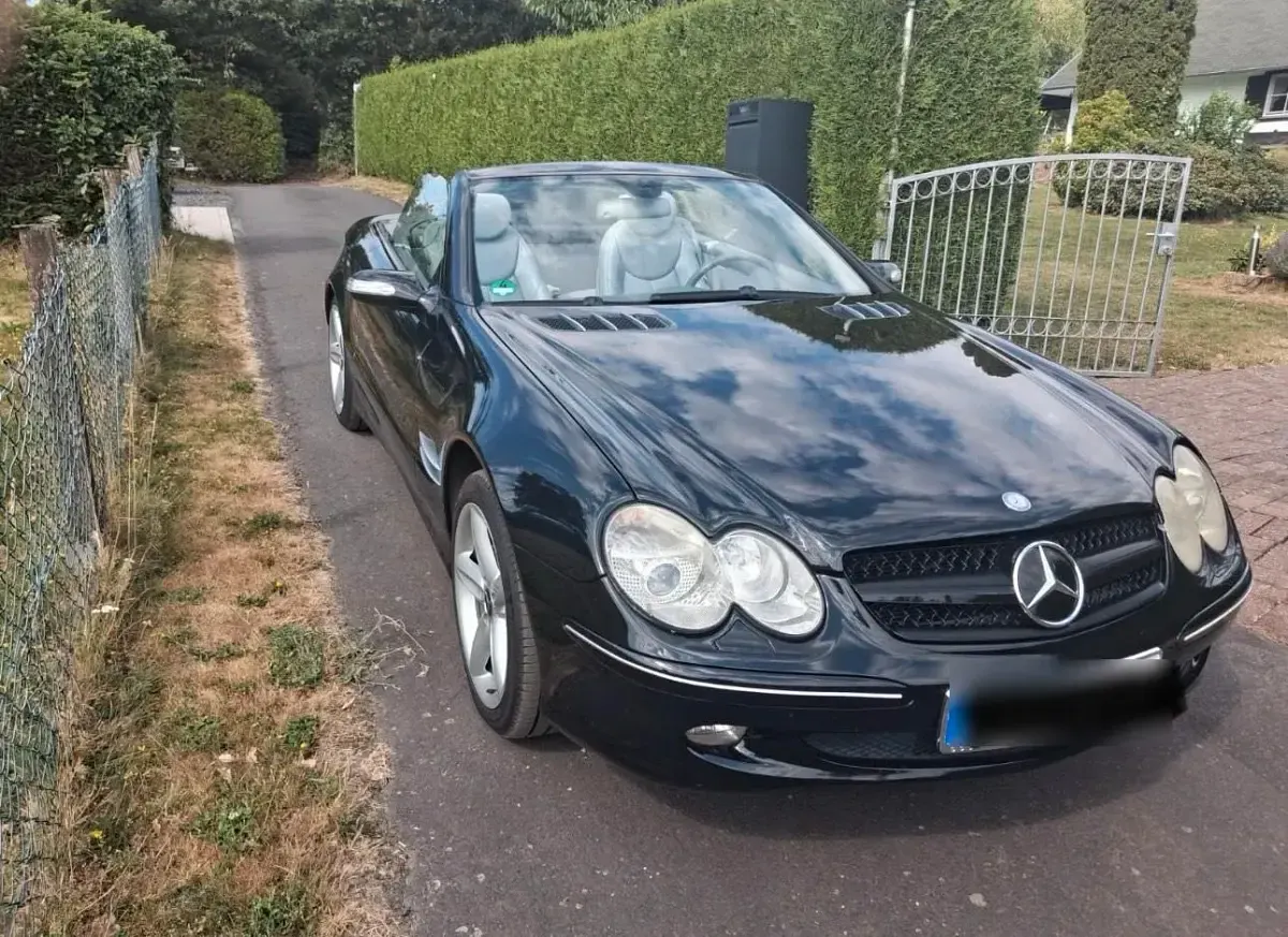 Gebraucht Mercedes SL350 245 PS (180 kW) 2004 Schwarz Cabrio