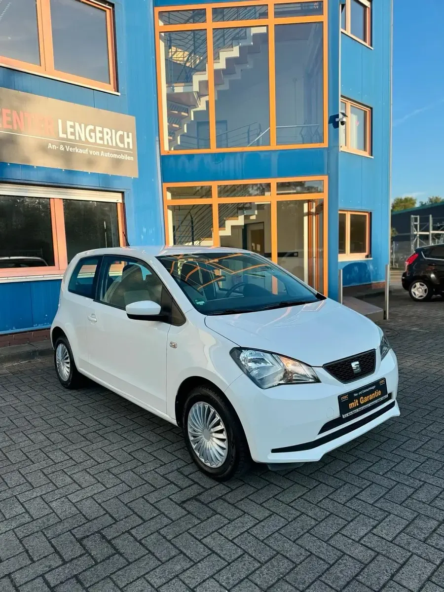 Gebraucht Seat Mii Style 60 PS (44 kW) 2014 Weiß Kleinwagen