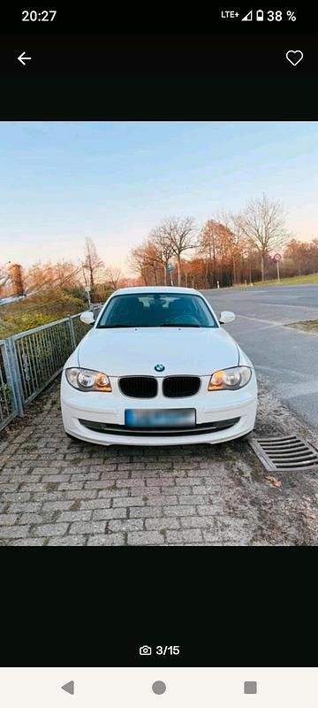 Gebraucht BMW 116 122 PS (89 kW) 2010 Weiß Kleinwagen