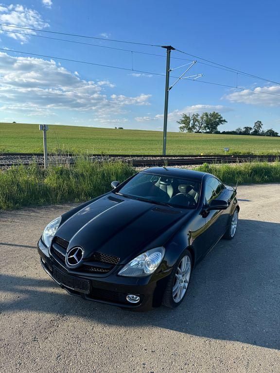 Schwarz Gebraucht 2008 Mercedes SLK350 Cabrio | 12.290 € (Guter Preis) - Bild 1/4