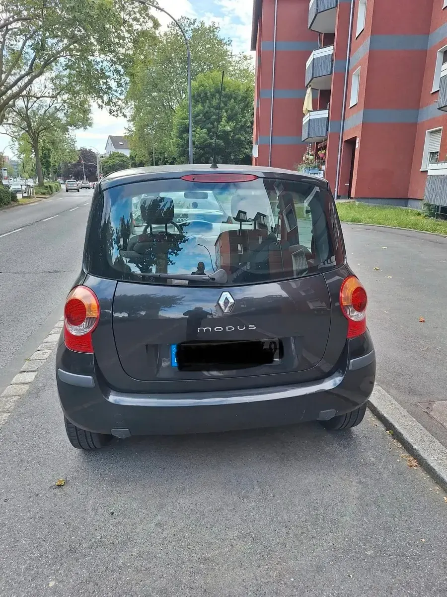 Gebraucht Renault Modus 75 PS (55 kW) 2006 Schwarz Van / Kleinbus