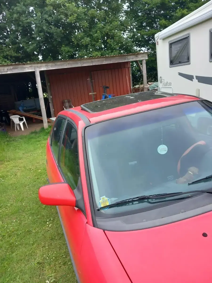 Gebraucht Opel Astra 75 PS (55 kW) 1996 Rot Kleinwagen