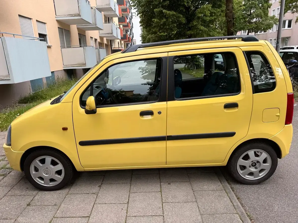 Gebraucht Opel Agila 75 PS (55 kW) 2006 Gelb Kleinwagen