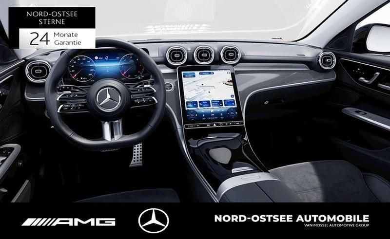Gebraucht Mercedes C220 Advanced 197 PS (144 kW) 2025 Unilack polarweiß Kombi