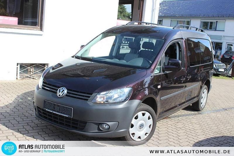 Schwarz Gebraucht 2011 VW Caddy Maxi Trendline Van / Kleinbus | 9.990 € (Fairer Preis) - Bild 1/4