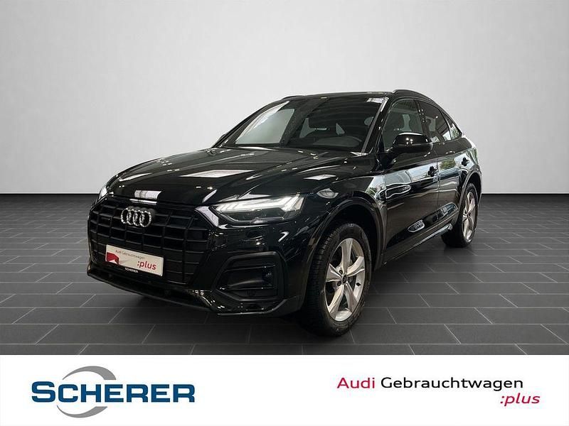 Mythosschwarz metallic (metallic) Gebraucht 2025 Audi Q5 Sportback Ambiente SUV | 49.490 € (Fairer Preis) - Bild 1/4