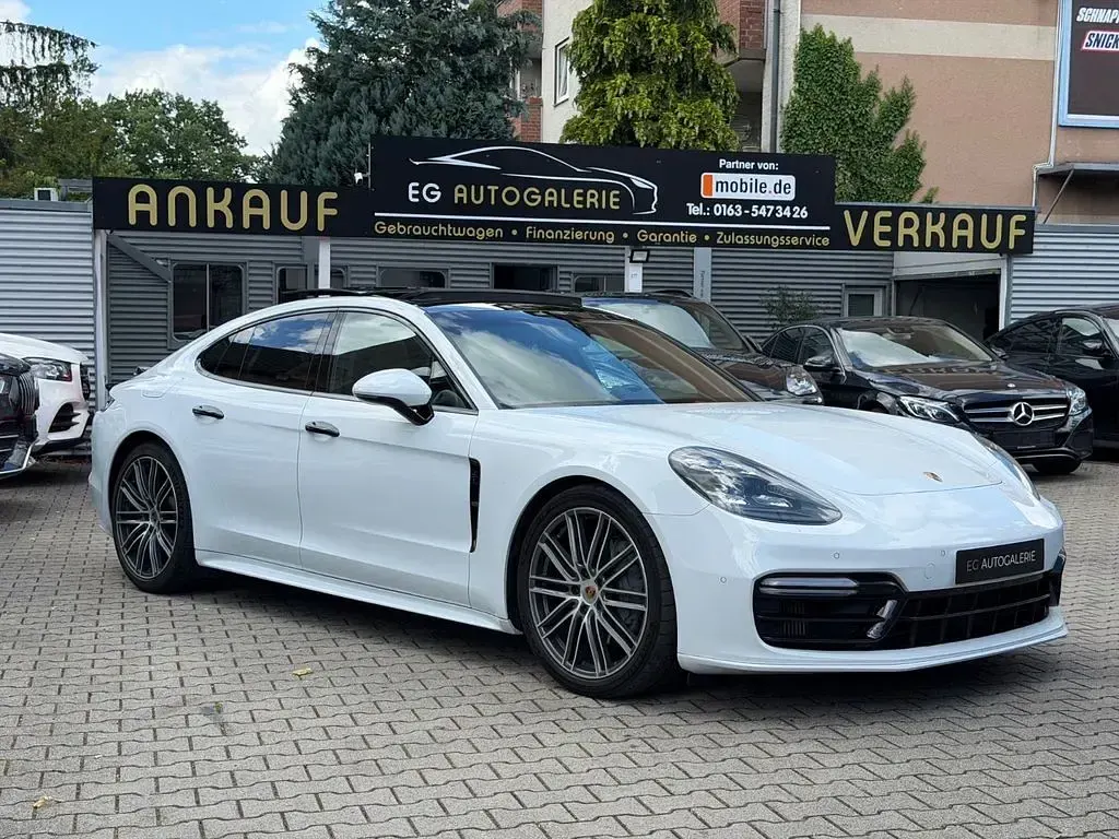 Gebraucht Porsche Panamera 4S Chrono 441 PS (324 kW) 2017 Weiß Limousine