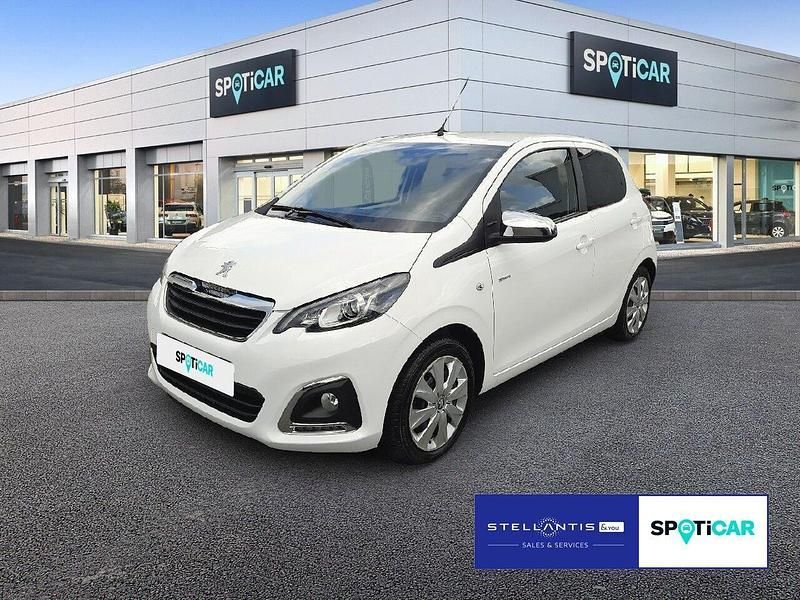 Weiß Gebraucht 2022 Peugeot 108 Style Kleinwagen | 9.889 € (Fairer Preis) - Bild 1/4