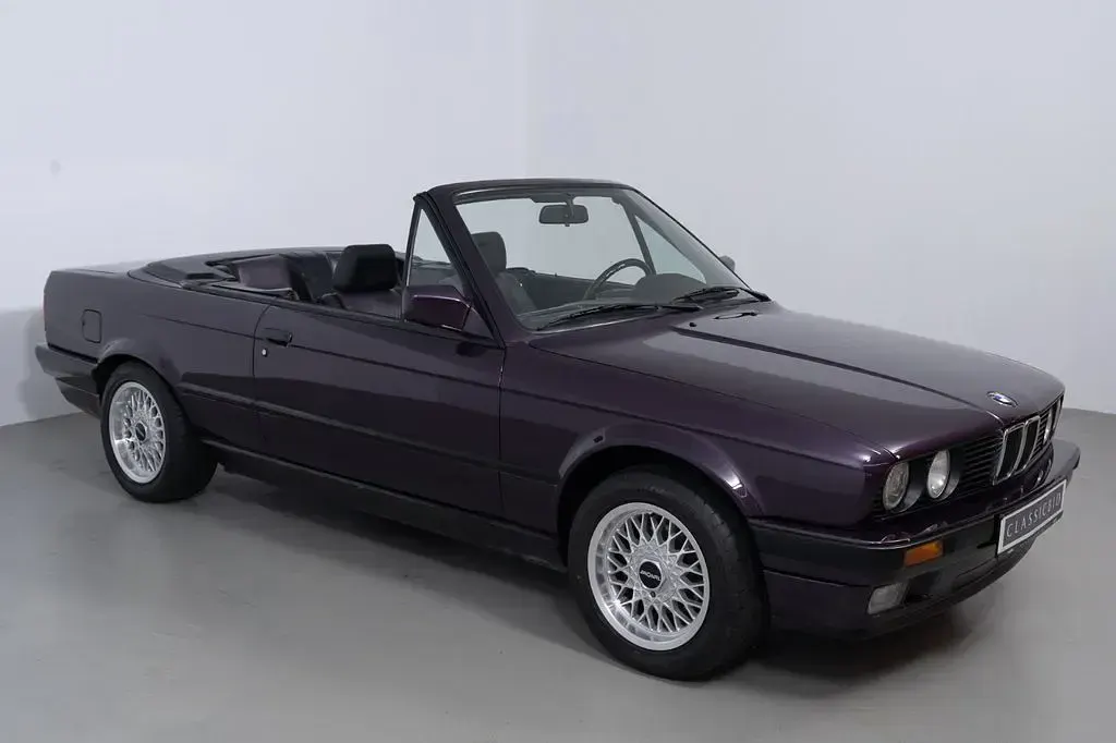 Gebraucht BMW 318 Cabriolet 113 PS (83 kW) 1993 Violett Cabrio