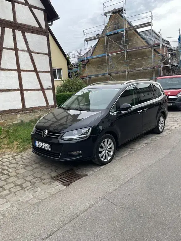 Gebraucht VW Sharan Join 150 PS (110 kW) 2019 Schwarz Van / Kleinbus