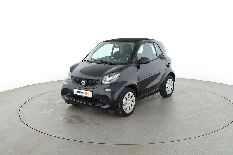 Schwarz Gebraucht 2017 Smart ForTwo Coupé Basis Kleinwagen | 8.090 € (Guter Preis) - Bild 1/3