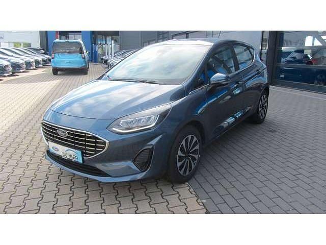 Gebraucht Ford Fiesta Titanium 125 PS (91 kW) 2023 Chromablau metallic Kleinwagen