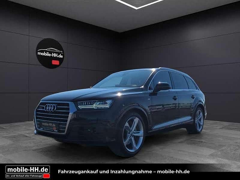 Schwarz Gebraucht 2017 Audi Q7 Sport SUV | 40.990 € (Etwas zu teuer) - Bild 1/4