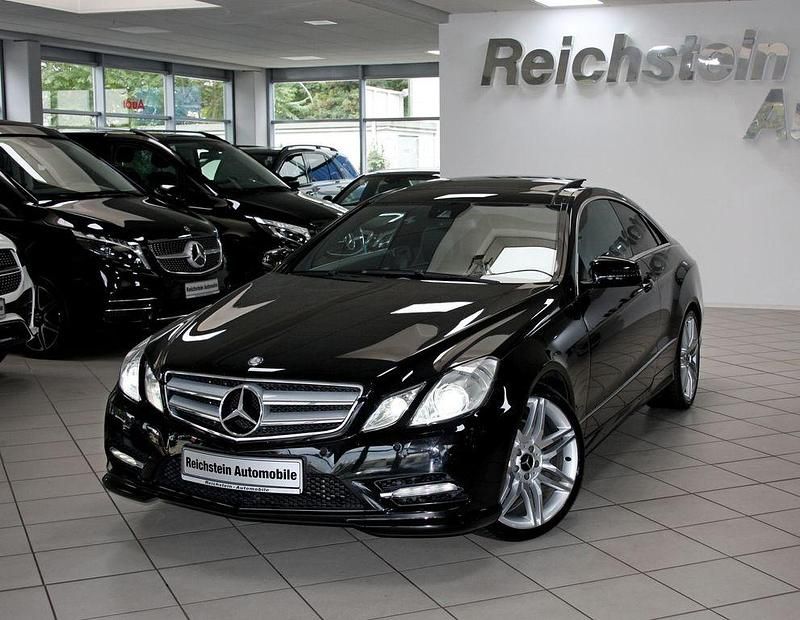 Obsidianschwarz Gebraucht 2013 Mercedes E350 AMG Coupé | 19.980 € (Fairer Preis) - Bild 1/4