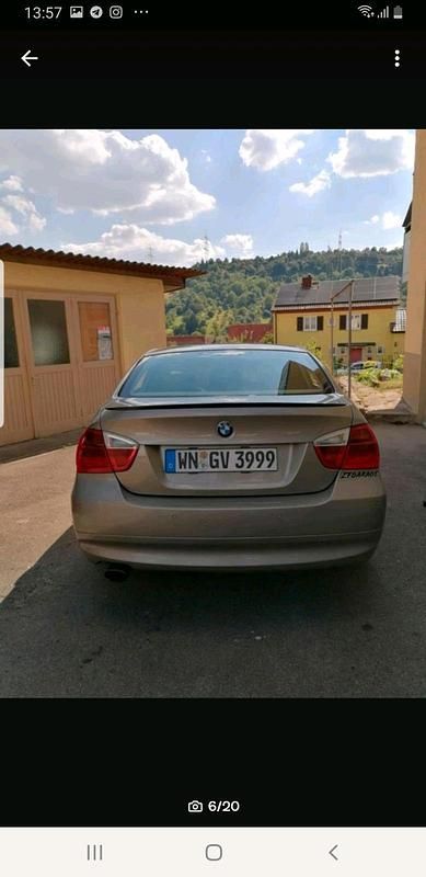 Braun Gebraucht 2008 BMW 320 Limousine | 4.799 € (Fairer Preis) - Bild 1/4