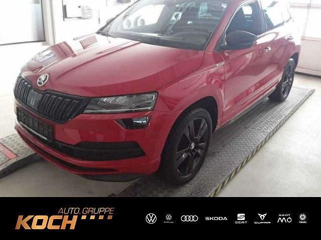 Rot Gebraucht 2019 Skoda Karoq SportLine SUV | 23.930 € (Fairer Preis) - Bild 1/2