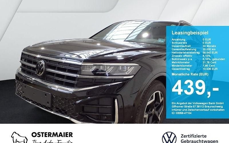 Gebraucht VW Touareg R-line 231 PS (169 kW) 2025 Schwarz SUV