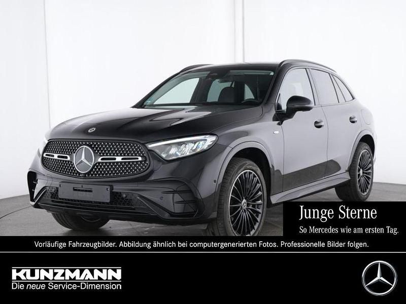 Metalliclack obsidianschwarz Gebraucht 2025 Mercedes GLC300e AMG SUV | 65.600 € (Superpreis) - Bild 1/4
