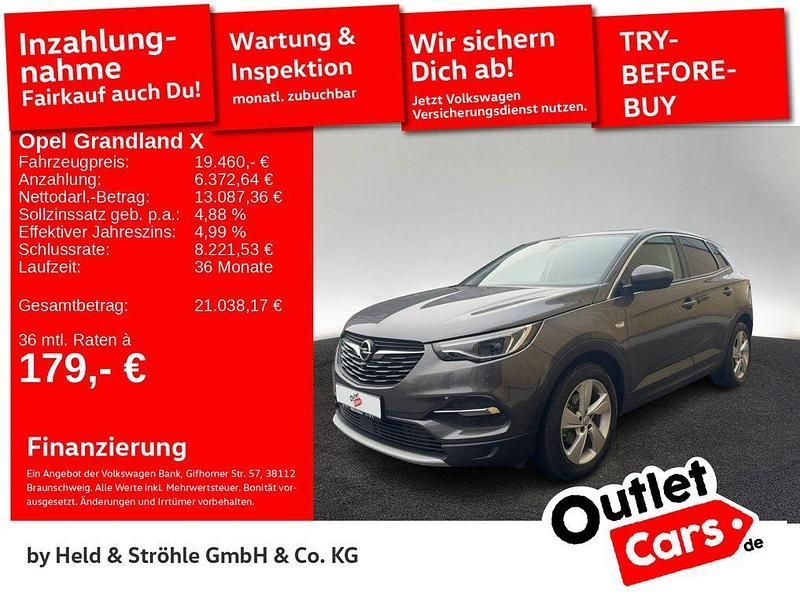 Grau Gebraucht 2020 Opel Grandland X Innovation SUV | 19.460 € (Fairer Preis) - Bild 1/3