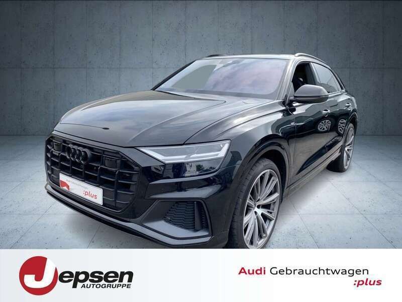 Mythosschwarz metallic Gebraucht 2022 Audi Q8 Ambiente SUV | 74.970 € (Etwas zu teuer) - Bild 1/4