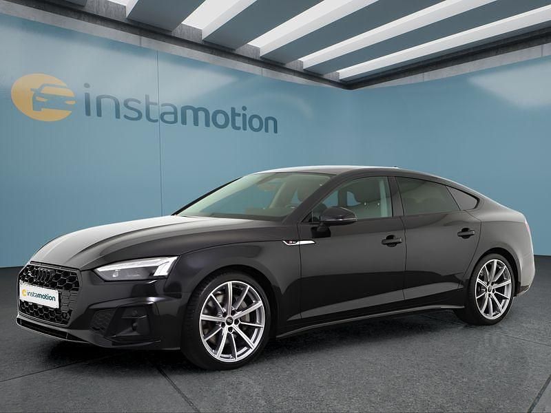 Schwarz Gebraucht 2023 Audi A5 Sportback Limousine | 43.849 € (Teuer) - Bild 1/4