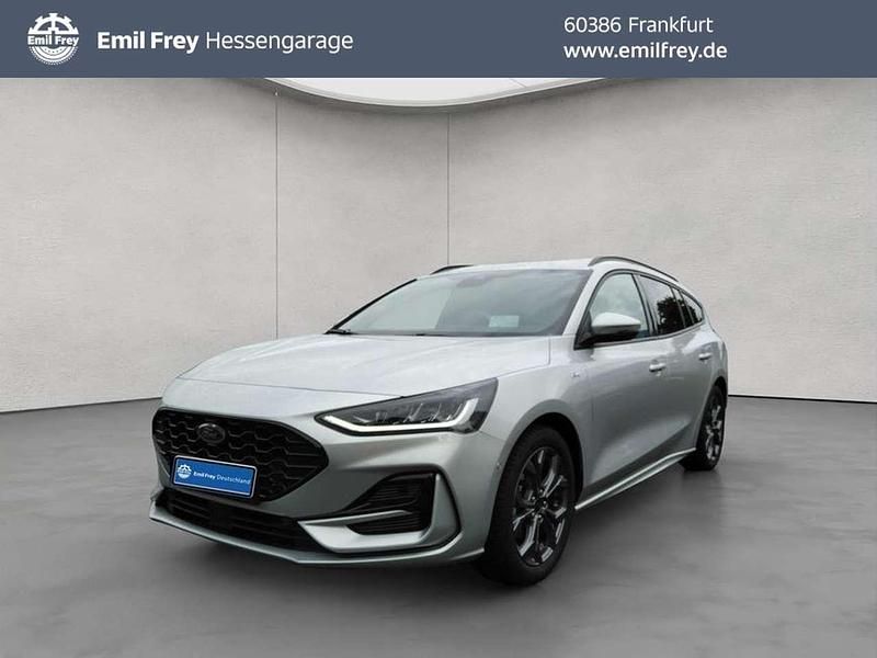 Moondust silber metallic Gebraucht 2023 Ford Focus ST-Line X Kombi | 19.550 € (Guter Preis) - Bild 1/4