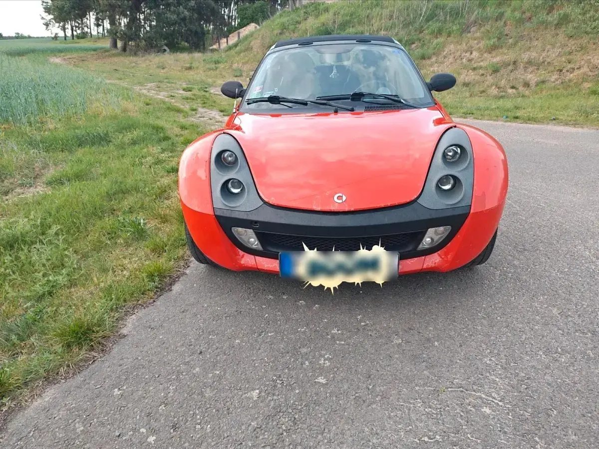 Usata Smart Roadster 82 CV (60 kW) 2003 Rosso Coupé