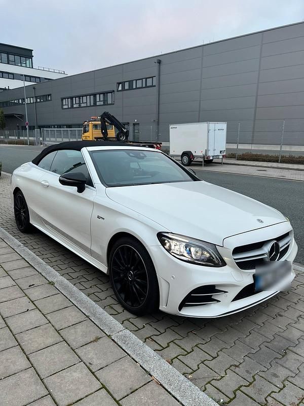 Weiß Gebraucht 2019 Mercedes C43 AMG AMG Cabrio | 43.000 € (Superpreis) - Bild 1/4