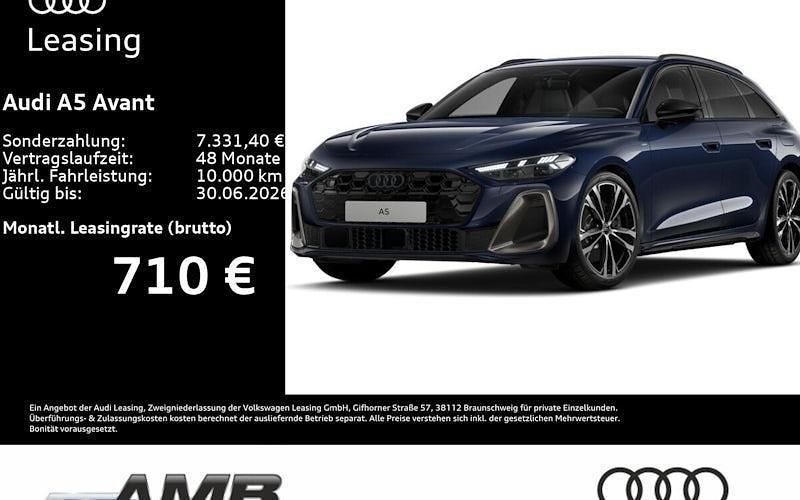 Neu Audi A5 Ambiente 299 PS (219 kW) 2026 Blau Kombi