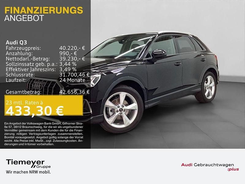 Schwarz Gebraucht 2025 Audi Q3 S-Line SUV | 40.220 € (Fairer Preis) - Bild 1/4