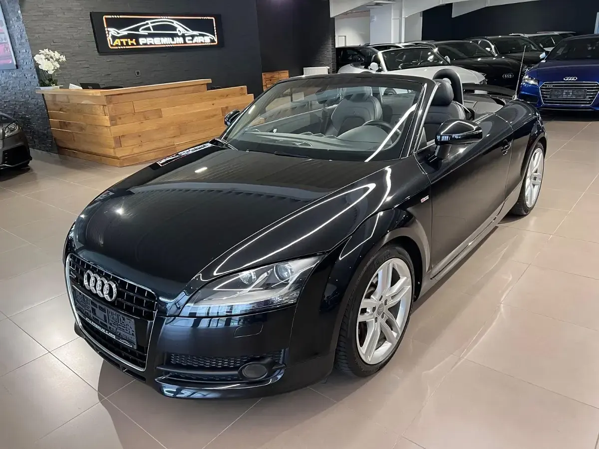Gebraucht Audi TT Roadster S-Line 250 PS (183 kW) 2008 Schwarz Cabrio