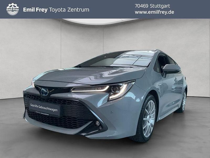 Grau Gebraucht 2021 Toyota Corolla Team Kombi | 21.850 € (Fairer Preis) - Bild 1/4
