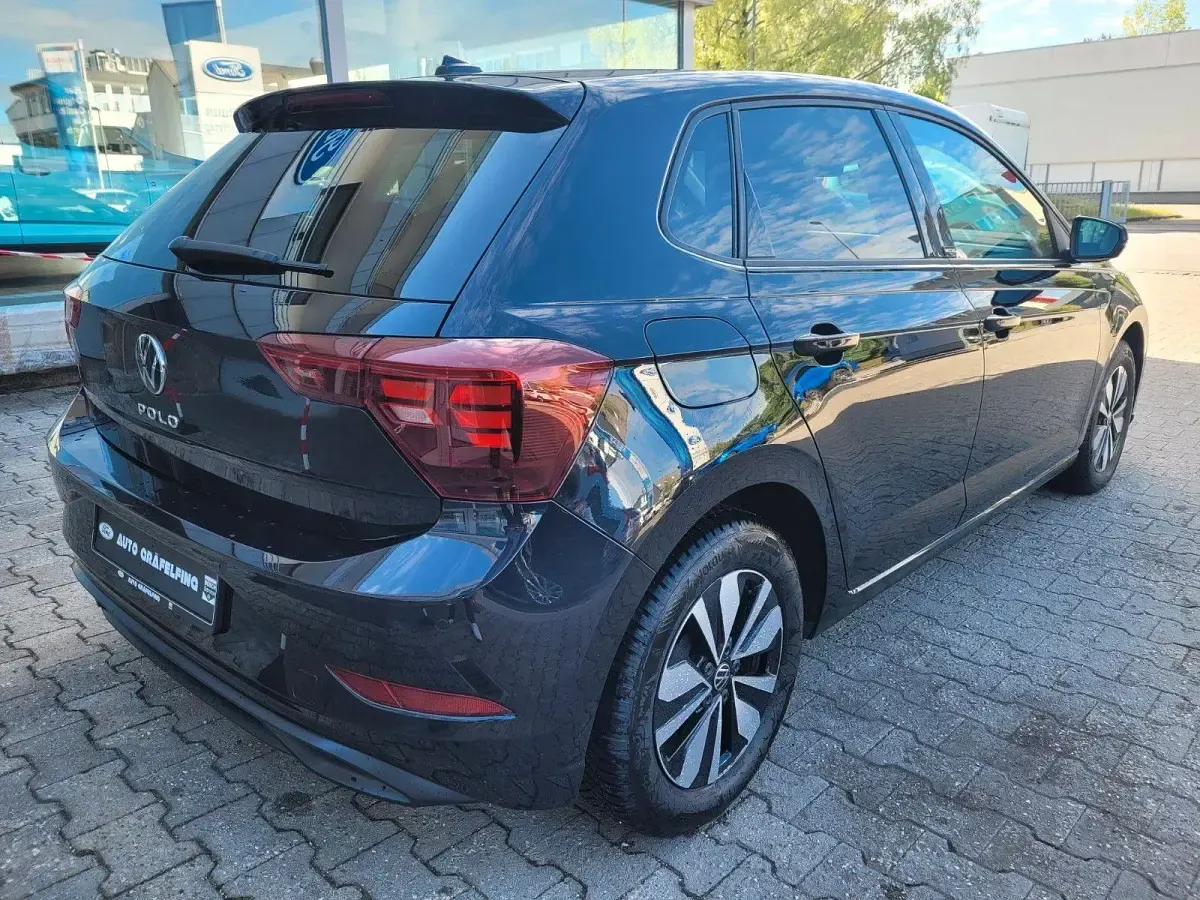 Gebraucht VW Polo Move 95 PS (69 kW) 2023 Schwarz Kleinwagen