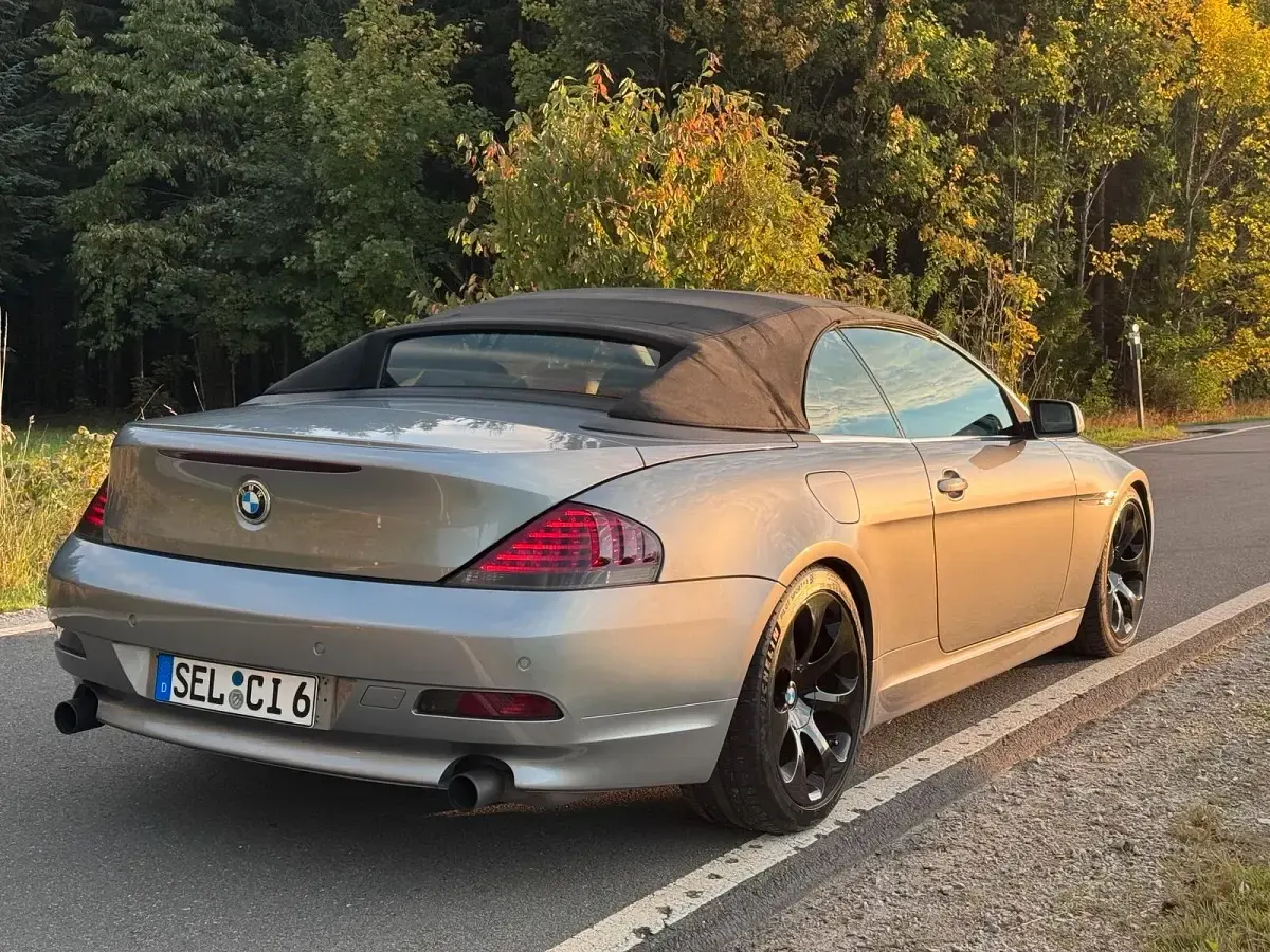 Gebraucht BMW 630 Cabriolet 258 PS (189 kW) 2006 Grau Cabrio