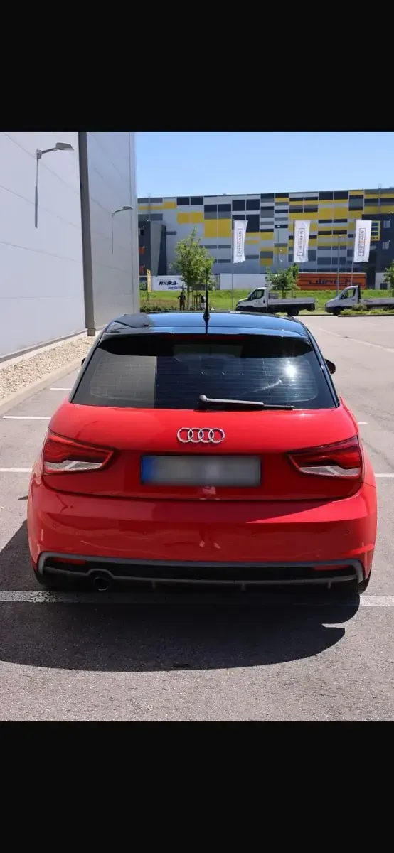 Gebraucht Audi A1 Sportback S-Line 95 PS (69 kW) 2017 Rot Kleinwagen