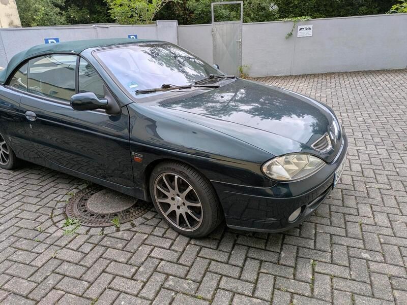 Grün Gebraucht 2000 Renault Mégane Cabriolet Cabrio | 1.999 € (Superpreis) - Bild 1/4