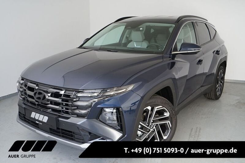 Blau Neu 2025 Hyundai Tucson Prime SUV | 45.490 € (Teuer) - Bild 1/4