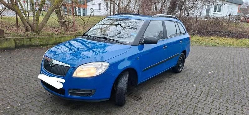 Blau Gebraucht 2009 Skoda Fabia Kombi | 1.000 € (Superpreis) - Bild 1/4