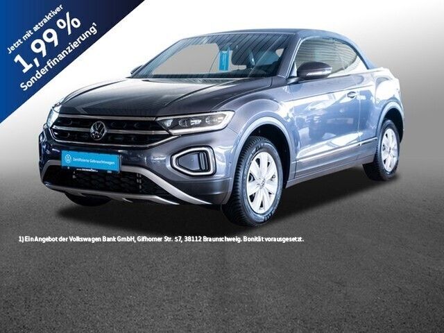 Rauchgraumetallic Gebraucht 2024 VW T-Roc Cabriolet Style Cabrio | 31.498 € (Guter Preis) - Bild 1/4