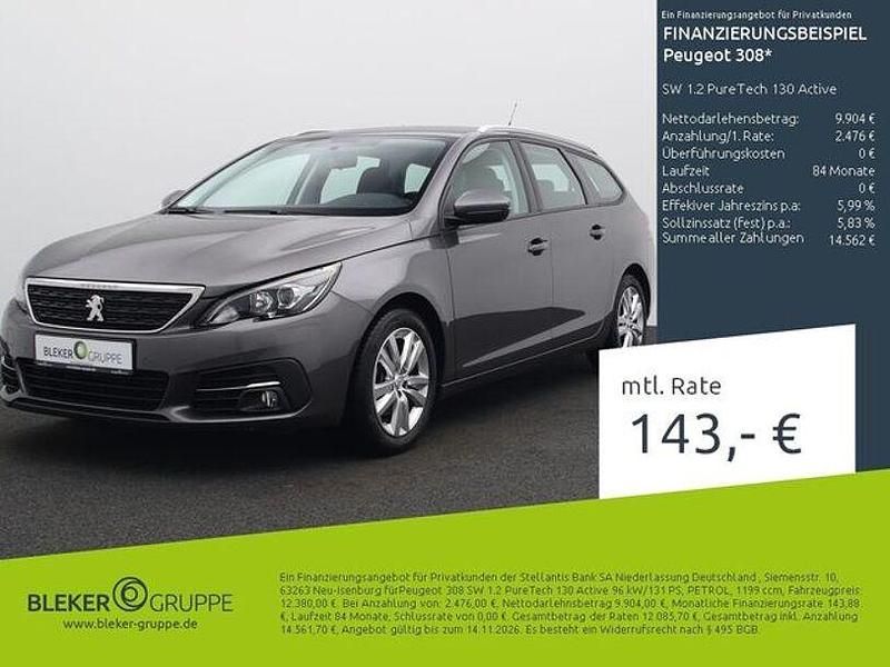 Grau Gebraucht 2018 Peugeot 308 Limousine | 12.380 € (Fairer Preis) - Bild 1/3