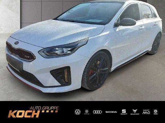 (hw2) deluxeweiss met. Gebraucht 2021 Kia Ceed GT Limousine | 23.430 € (Etwas zu teuer) - Bild 1/2