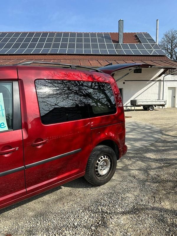 Gebraucht VW Caddy Life 102 PS (75 kW) 2007 Rot Van / Kleinbus